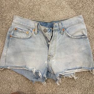 Levi’s 501 High Waisted Short